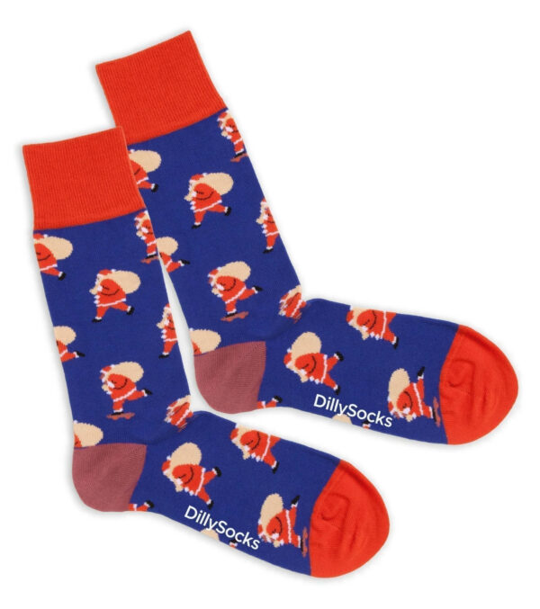 Hurry Up Santa Socks