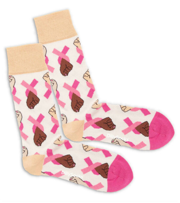 Pink Ribbon Socks Box - Image 4
