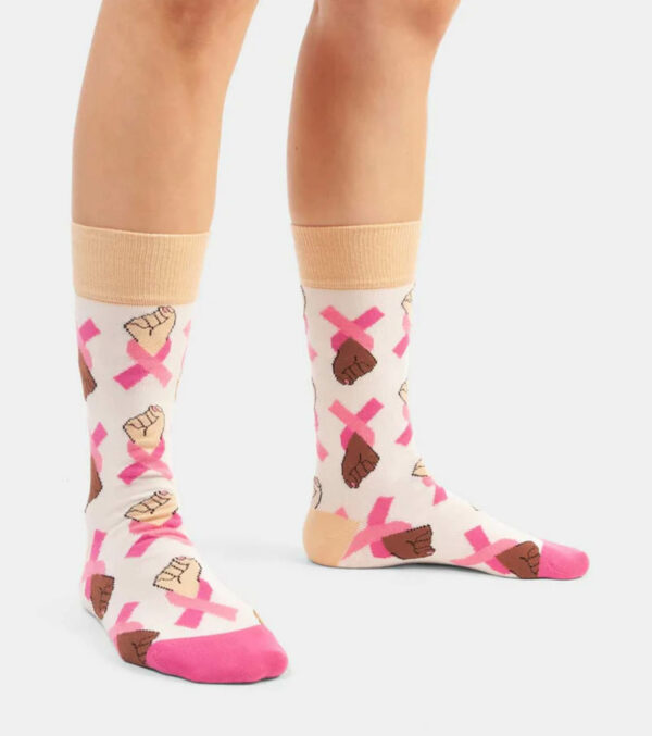 Pink Ribbon Socks Box - Image 5