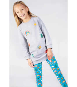 Bunte Mädchen Leggings Things I love – Bild 3
