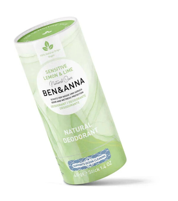 Deo Papertube Sensitive Lemon & Lime, 40 g - Image 2