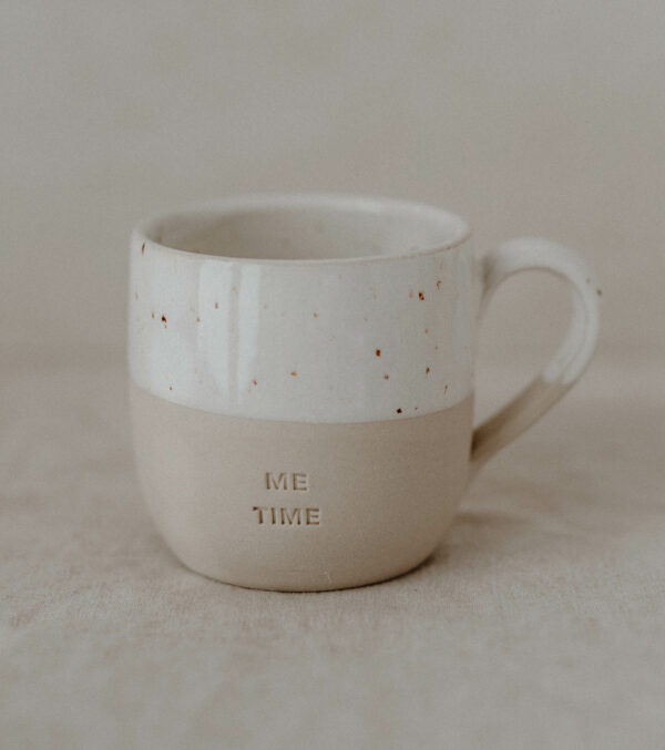 Cappuccinotasse Me Time – Bild 2