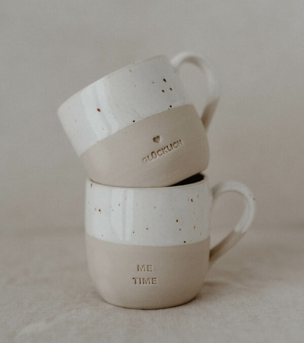 Cappuccinotasse Me Time – Bild 3