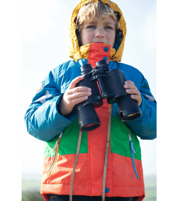 Warm Kid‘s snow & ski jacket Stripes - Image 2