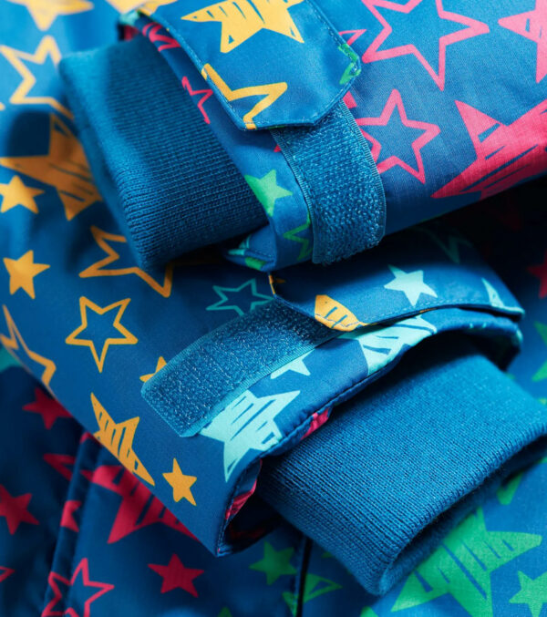 Warm Kid‘s snow & ski jacket Stars - Image 8