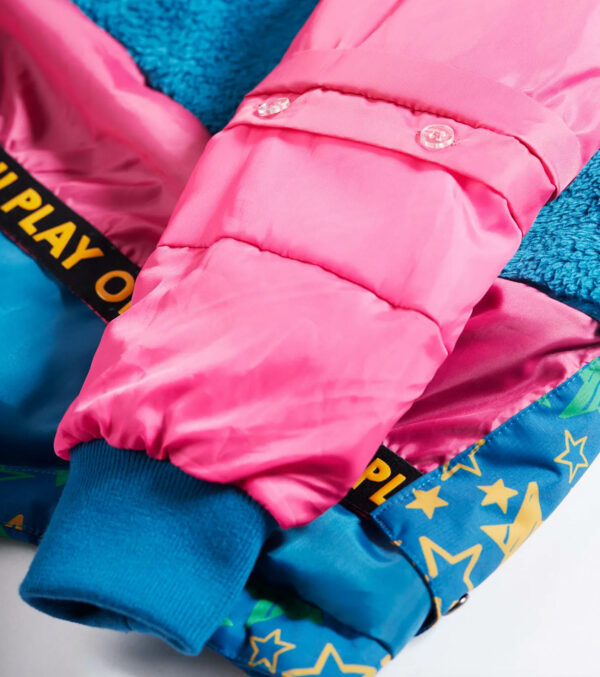 Warm Kid‘s snow & ski jacket Stars - Image 5