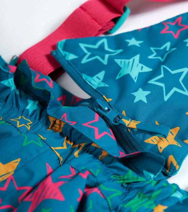 Warm Kid‘s snow & ski pants Stars - Image 5
