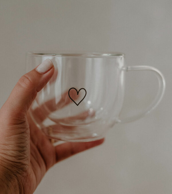 Double-walled cup Heart - Image 4