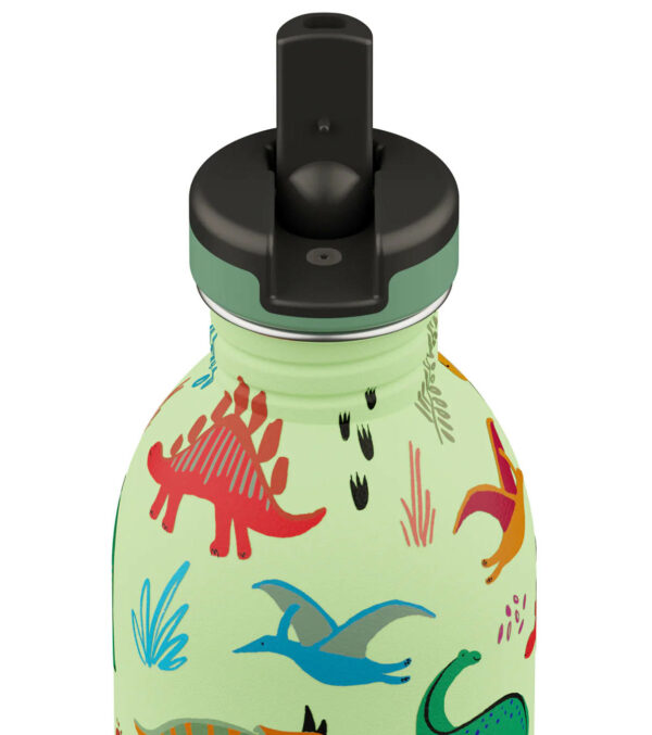 0,5l Kids Trinkflasche Jurassic Friends mit Sportverschluss – Bild 3