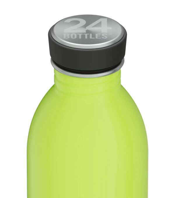 0,5l REactive stainless Steel Bottle yellow-green - Image 3