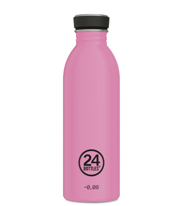 0,5l REactive Edelstahl Trinkflasche, rosa-blau – Bild 2