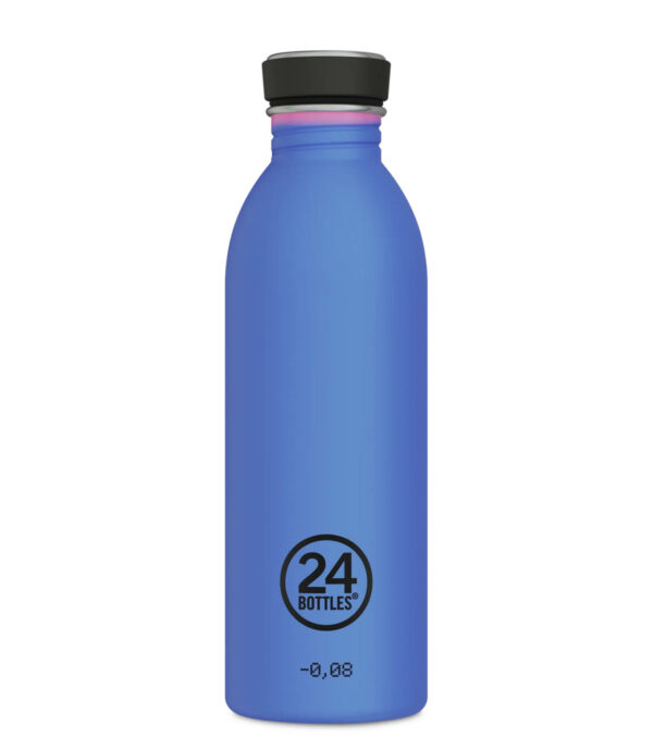 0,5l REactive Edelstahl Trinkflasche, rosa-blau – Bild 4