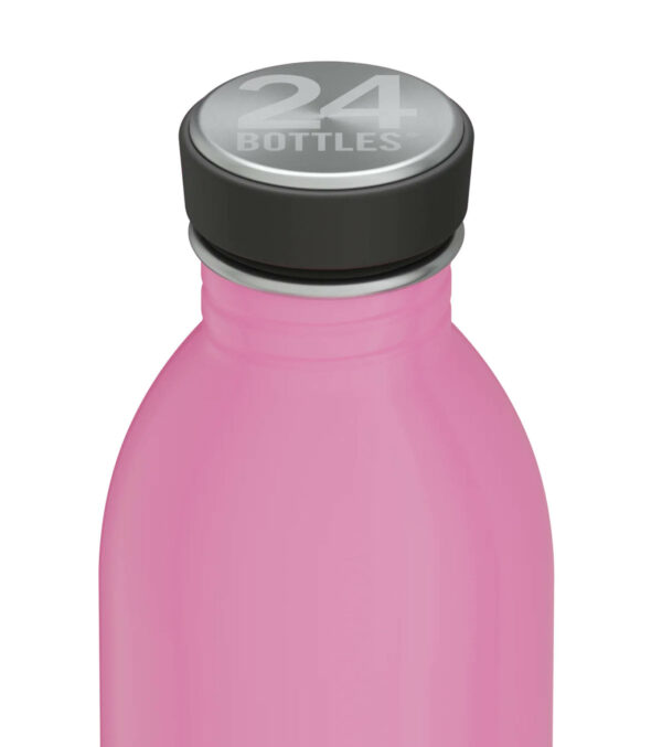 0,5l REactive Edelstahl Trinkflasche, rosa-blau – Bild 3