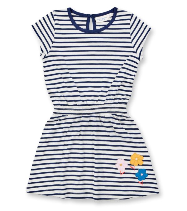 Girl‘s dress with floral embroidery