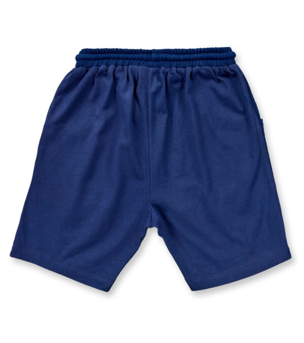 Soft kid‘s shorts made of muslin dark blue - Image 2