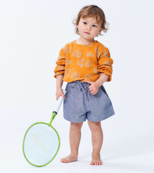 Chic girls‘ shorts with pockets - Image 2