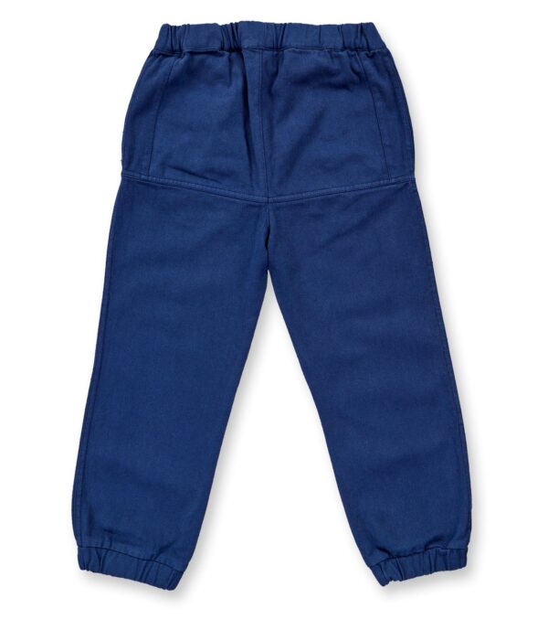 Children's dark blue Twill Trousers - Image 2