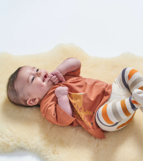 Children‘s tights ivory with stripes - Image 3