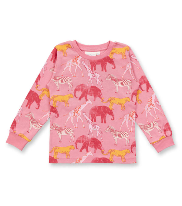 Children's Pajamas, Safari pink - Image 2
