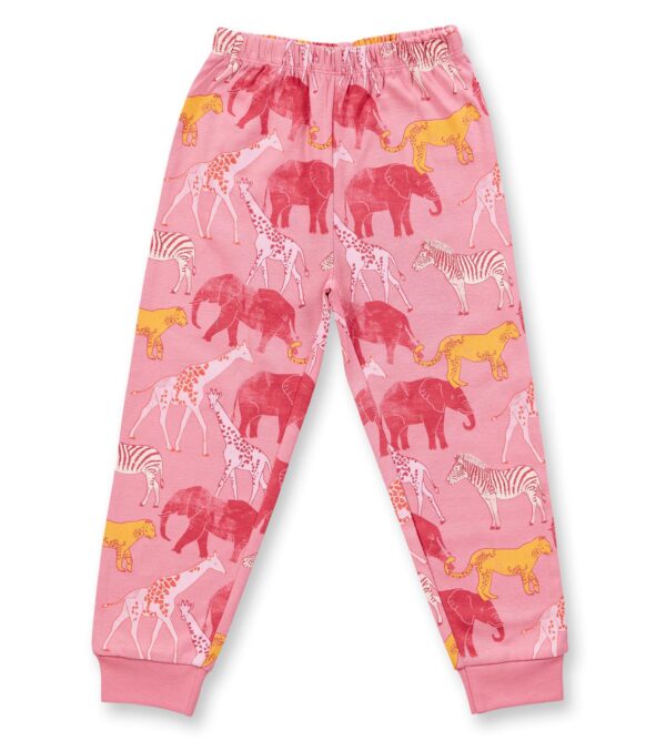Children's Pajamas, Safari pink - Image 3