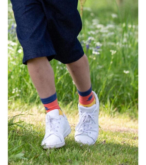 Bunte Socken 3er-Pack, Spot the Dino – Bild 4