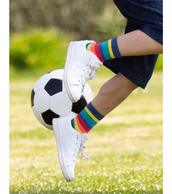 Bunte Socken 3er-Pack, Schafe – Bild 2