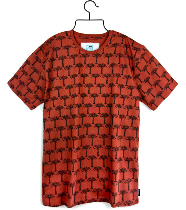 Men's shirt Royal Palms rusty red - Image 4