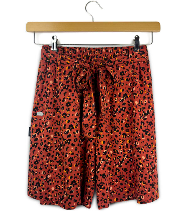 Shorts Willow mit Blumendruck rostrot – Bild 5