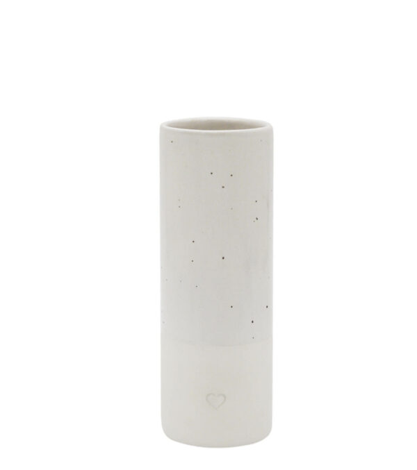 Vase with embossed heart, Ø 5,5 cm - Image 2