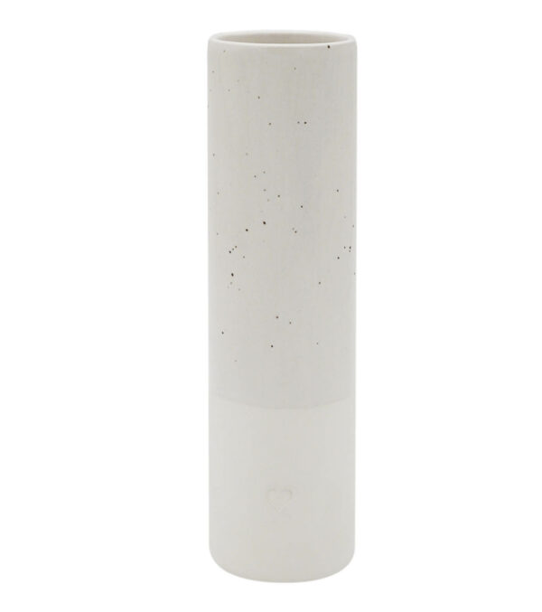 Vase with embossed heart, Ø 5,5 cm - Image 3