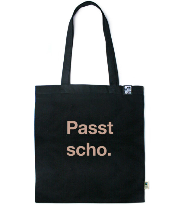Cotton bag Passt scho.