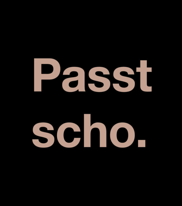 Cotton bag Passt scho. - Image 3