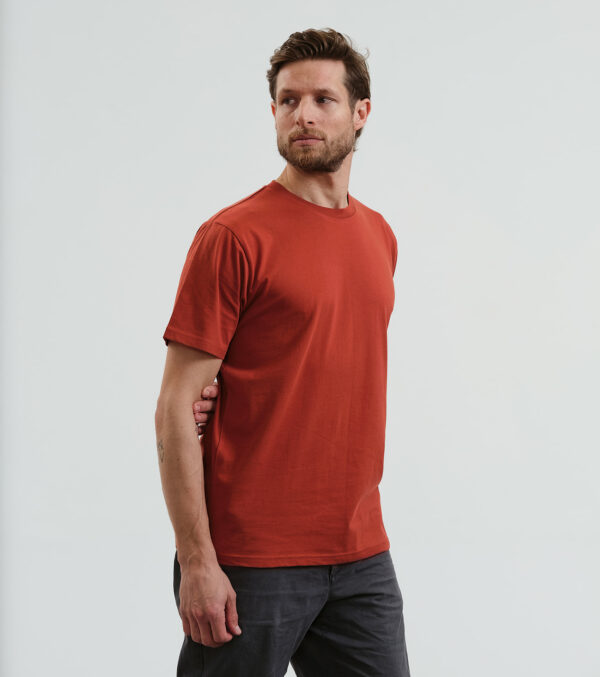 Basic Shirt rostrot – Bild 7