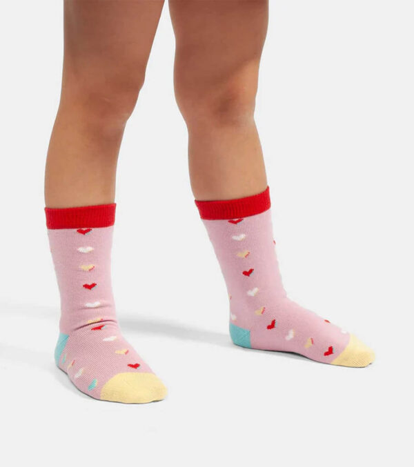 Lil Sweet heart of mine Kids Socks - Image 3