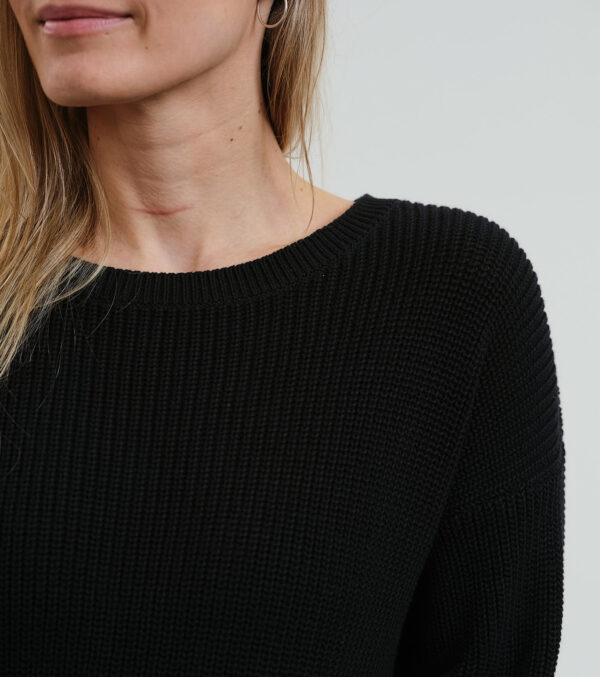 Strickpullover Peyla schwarz – Bild 6