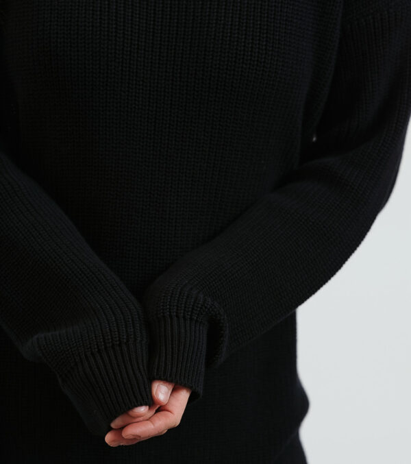 Strickpullover Peyla schwarz – Bild 5