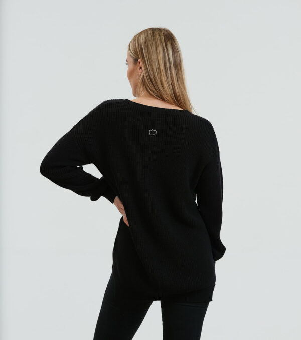 Strickpullover Peyla schwarz – Bild 7