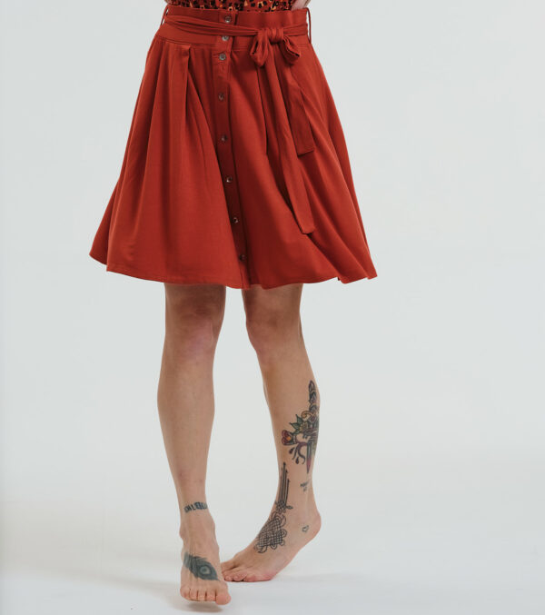 Skirt Marietta rusty red - Image 6