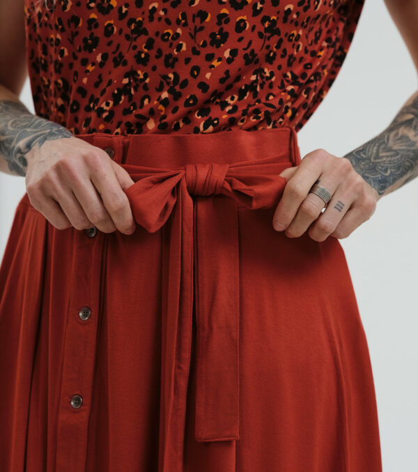 Skirt Marietta rusty red - Image 5