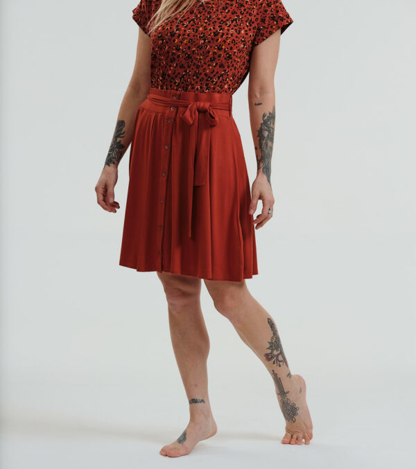Skirt Marietta rusty red - Image 4