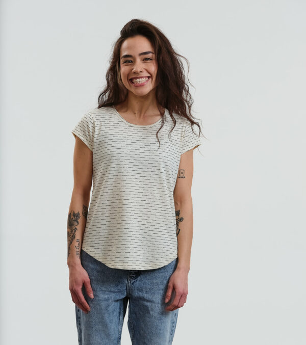 Shirt Asheville ivory with fine pattern - Image 5