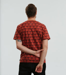 Men's shirt Royal Palms rusty red - Image 7