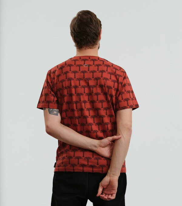Men's shirt Royal Palms rusty red - Image 7
