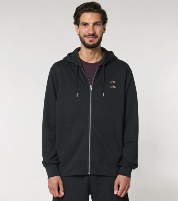 Zipjacke Jo eh. mit Kapuze, Unisex – Bild 5