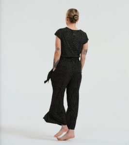 Culotte Hose Sonoma mit feinem Muster Dots – Bild 10
