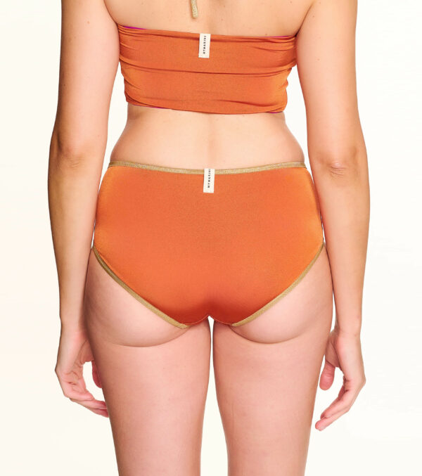 Shorts Shine wendbar, papaya-cassis – Bild 9
