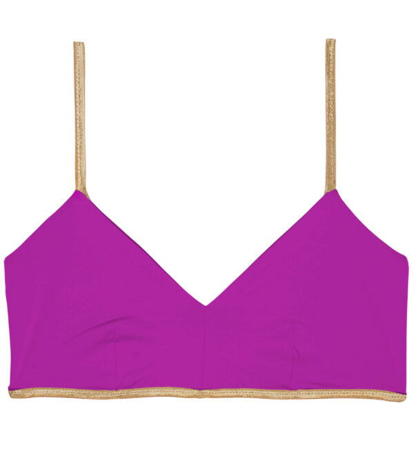Sunny Bra Shine wendbar, papaya-cassis – Bild 5