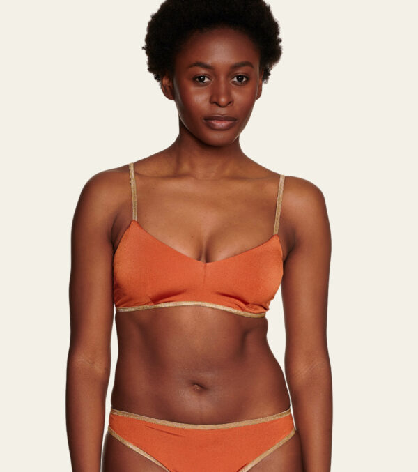 Sunny Bra Shine wendbar, papaya-cassis – Bild 3