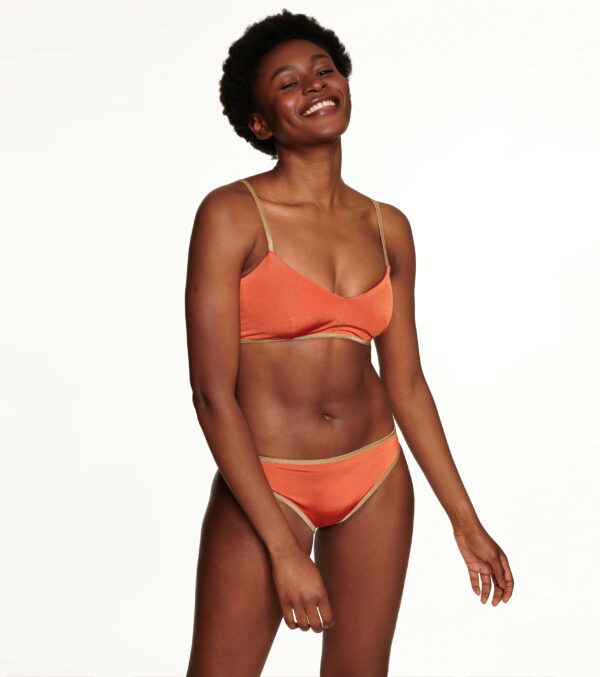 Sunny Bra Shine wendbar, papaya-cassis