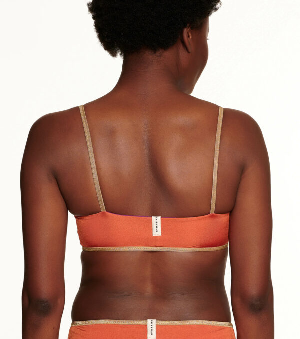 Sunny Bra Shine wendbar, papaya-cassis – Bild 8